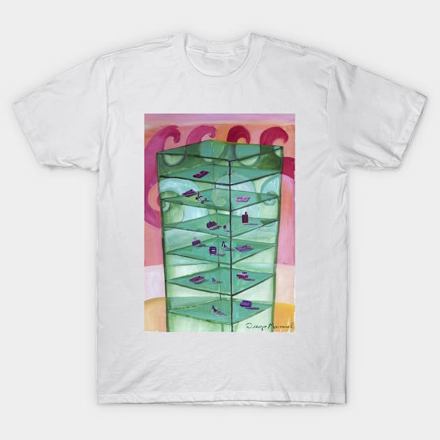 transparent building T-Shirt by diegomanuel